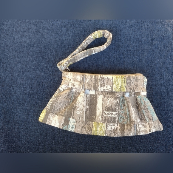 Maruca Tapestry Wristlet Clutch Handmade Boulder CO - Picture 3 of 6